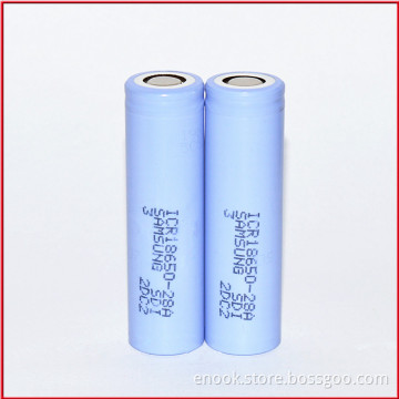 100% original Samsung 18650 2800mAh Li-ion Battery